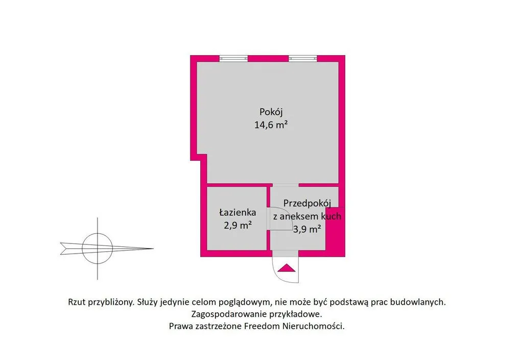 Kawalerka w rewelacyjnej lokalizacji 