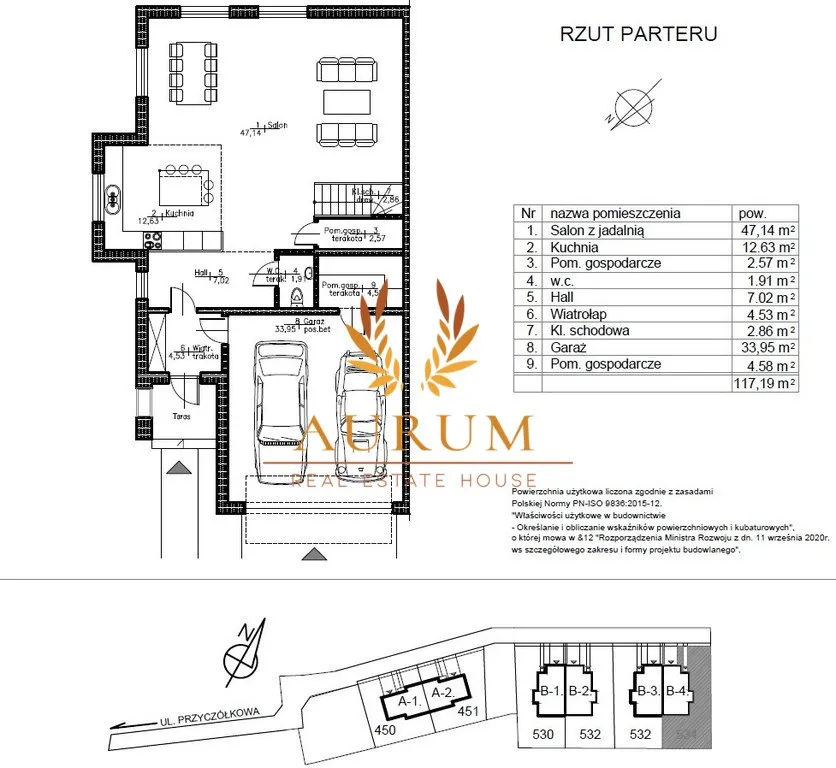 Wyjątkowy Dom 232m2, 5 pokoi Wilanów/Powsin 