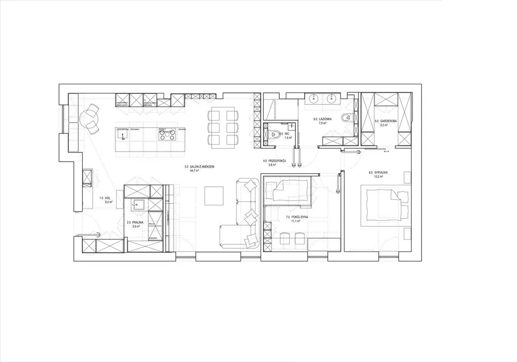 Luksusowy apartament w sercu Warszawy 