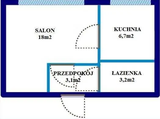 SPRZEDAM mieszkanie KAWALERKA 31m2 VIp WILANÓW Sobieskiego 16 WARSZAWA