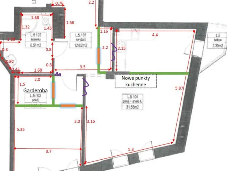 Na sprzedaż 3-pokojowe mieszkanie o powierzchni 71m2 na warszawskim Śródmieściu 