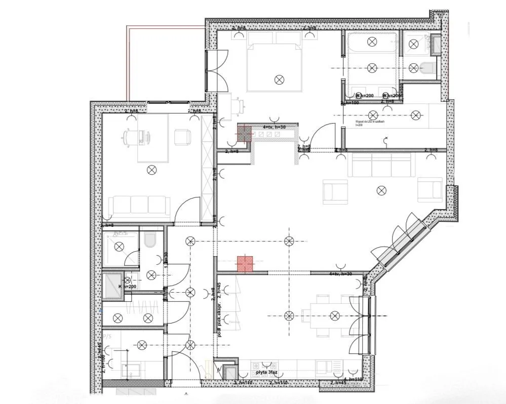 Kamienica w Centrum, parking, basen, klimatyzacja 