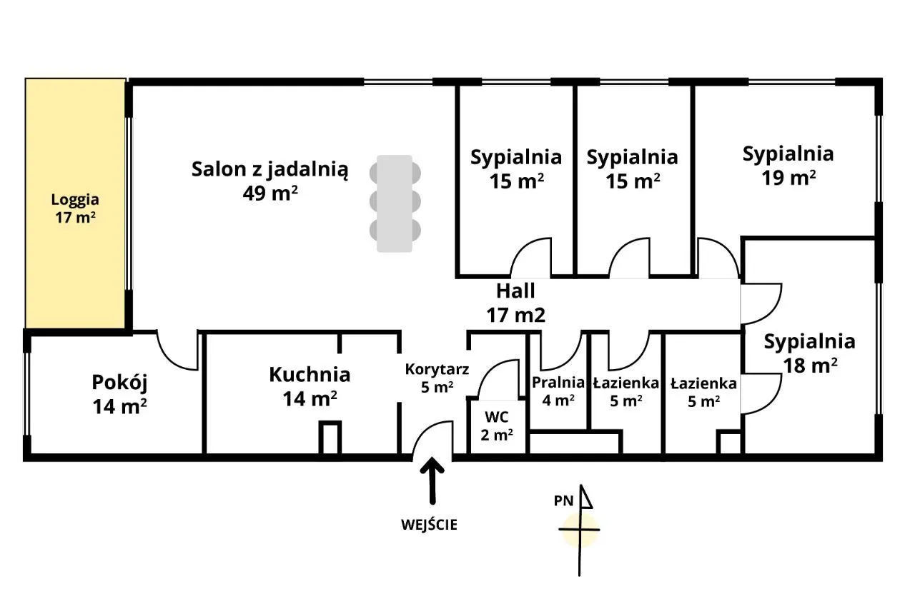 Wynajmę 182 m apartament 6 pokoi Ostoja Wilanów 