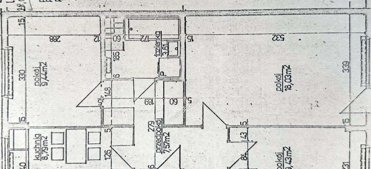 Sprzedam mieszkanie trzypokojowe: Warszawa Ursynów , 60 m2, 940000 PLN, 3 pokoje - Domiporta.pl