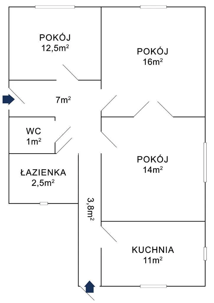 67m2, 3 pokoje, ogród, parking, Żoliborz.