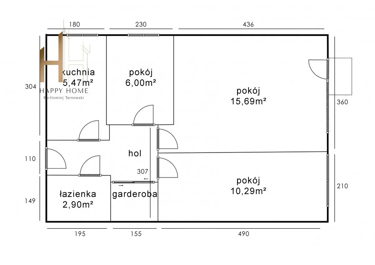 Mokotów ciche 3 pokoje osobna kuchnia, balkon 