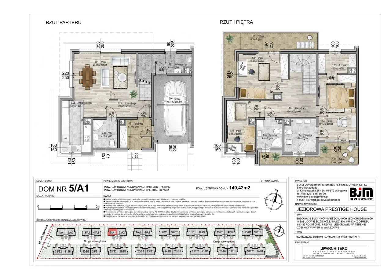 Jeziorowa Prestige House | dom 4-pok.| typ A1 | 5