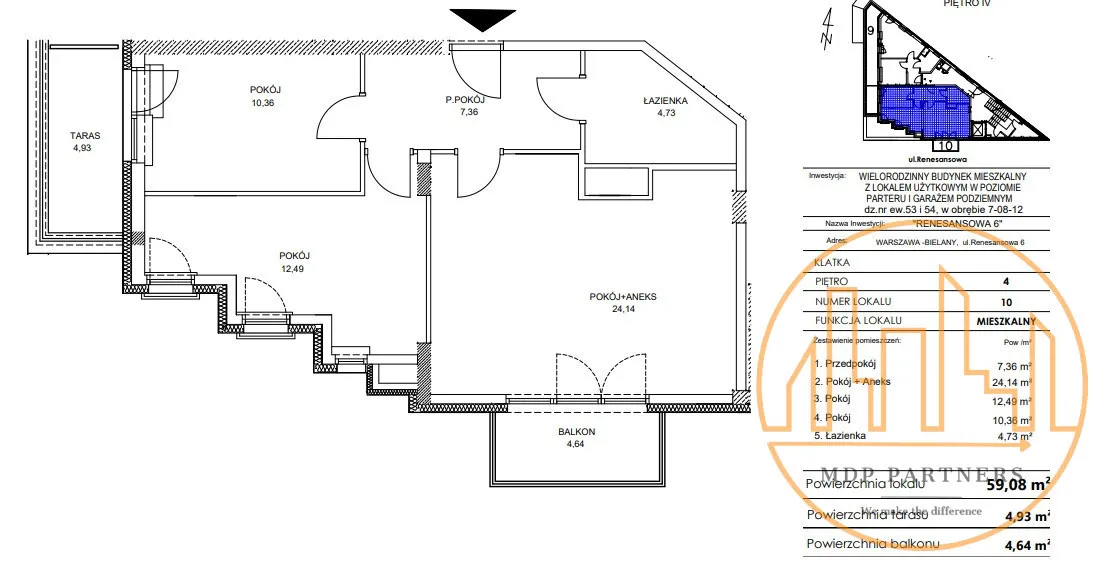 Doskonała lokalizacja / balkon + taras / PROMOCJA 