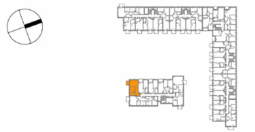 Słoneczne narożne 2 pokoje 44m2 - Blisko centrum