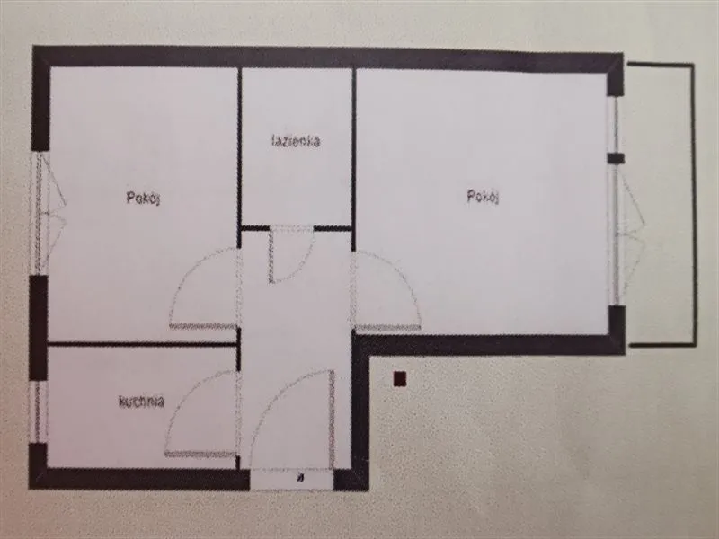 Warszawa Wola, ul. Księcia Janusza Mieszkanie - 2 pokoje - 42 m2 - 2 piętro