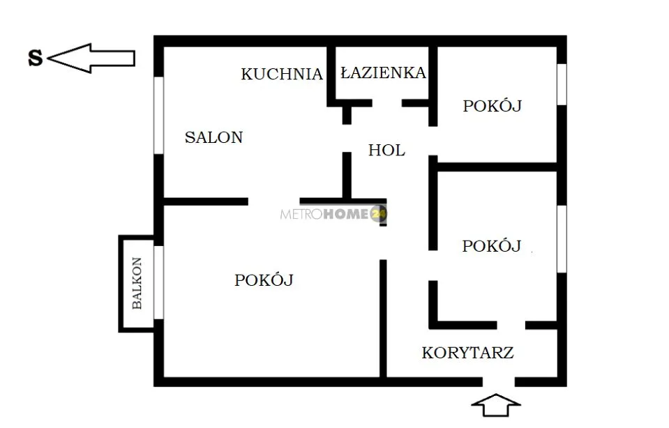 Znakomita lokalizacja , umeblowane 4 pokoje w kamienicy 