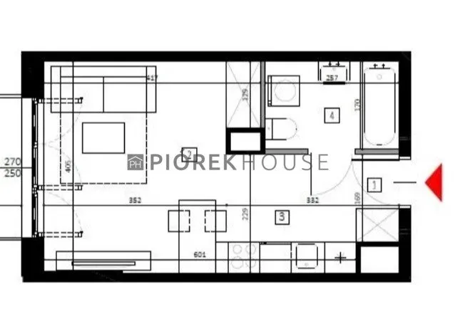 Sprzedam kawalerkę: Warszawa Mokotów , ulica Domaniewska, 27 m2, 780000 PLN, 1 pokój - Domiporta.pl