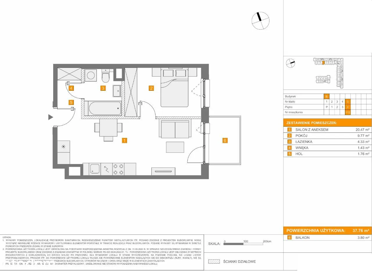 Apartament na sprzedaż za 645696 zł w Raków, Włochy, Warszawa