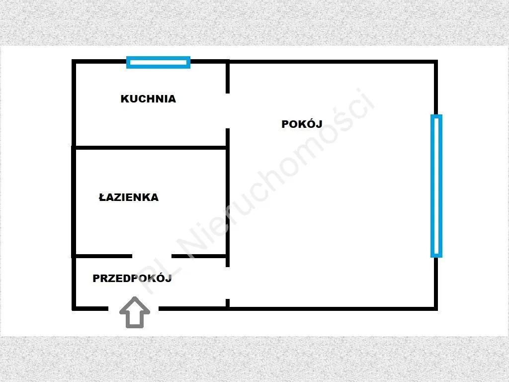 Mieszkanie na sprzedaż, 27 m², 1 pokój Warszawa 