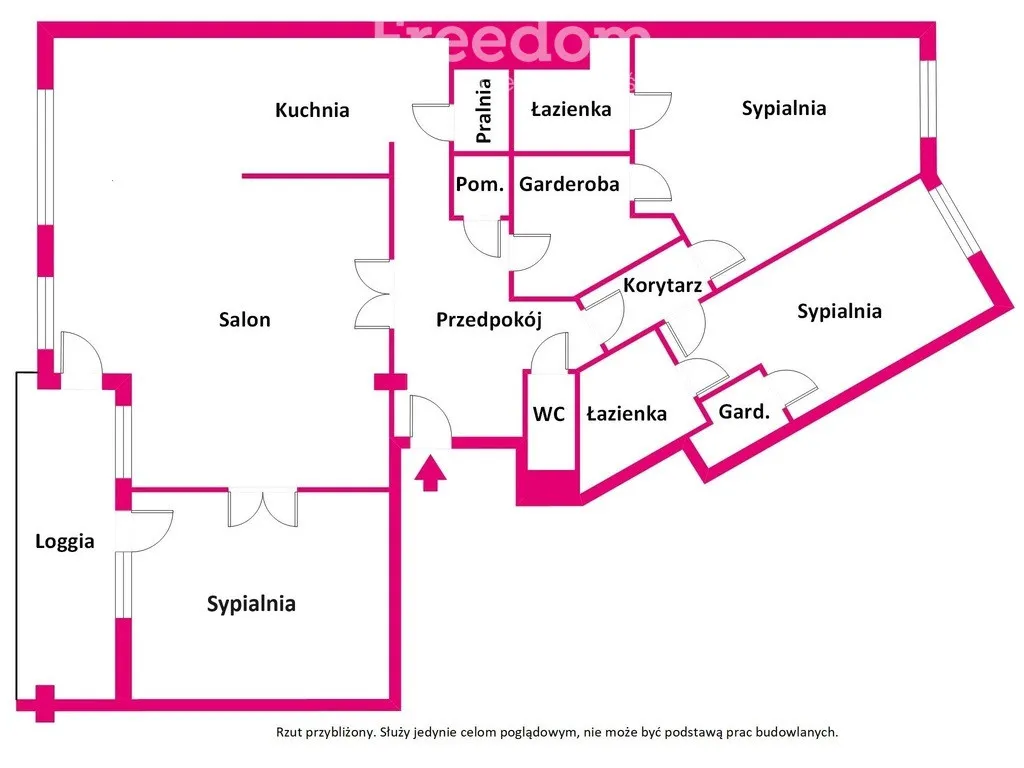 Przestronny Apartament w kultowej rezydencji 