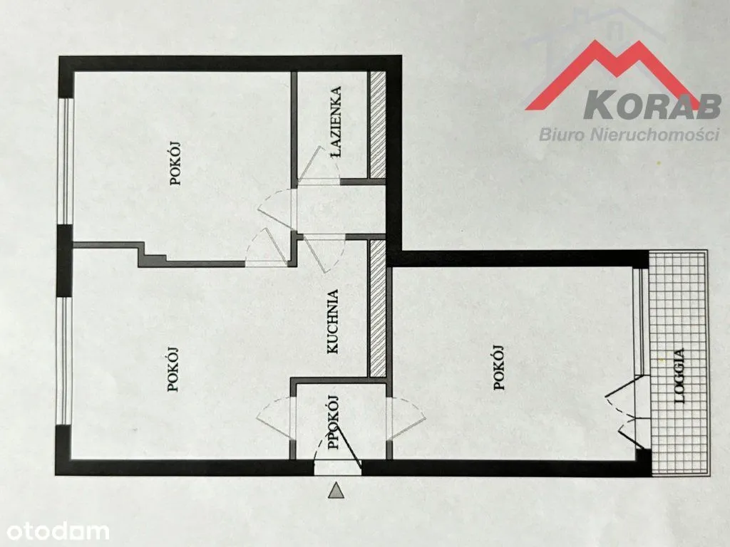 Mieszkanie 3-pokojowe 55,7 m2 Mokotów 