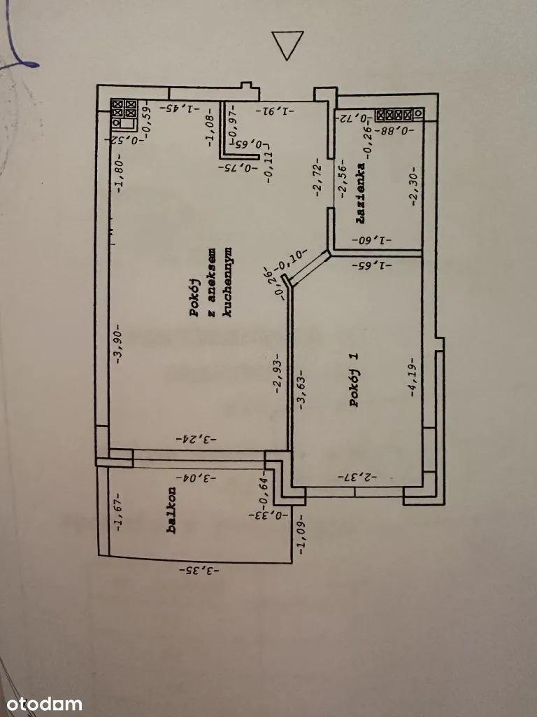 Mieszkanie 2pokoje,Duża komórka,⭐2xParking, Balkon