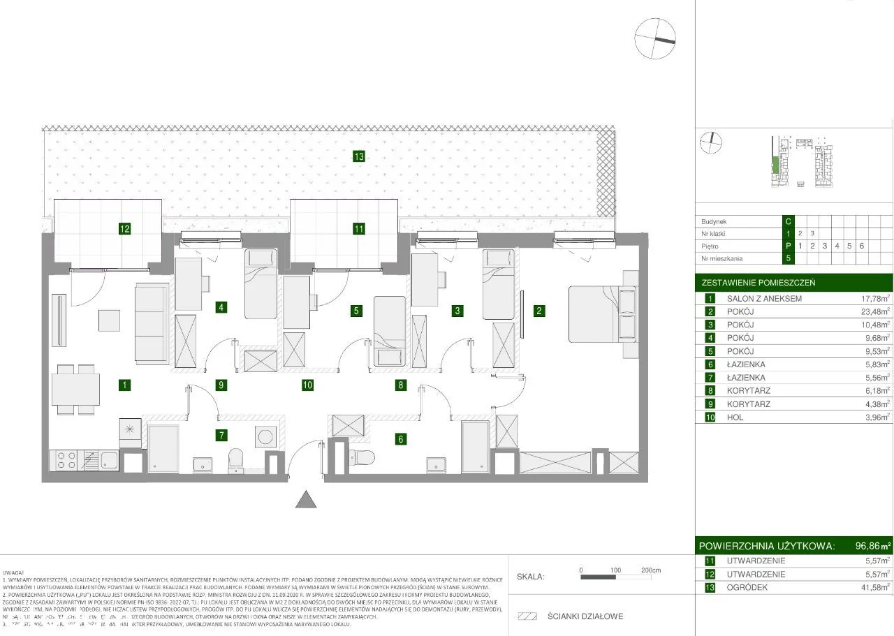 Apartament na sprzedaż za 1249494 zł w Raków, Włochy, Warszawa