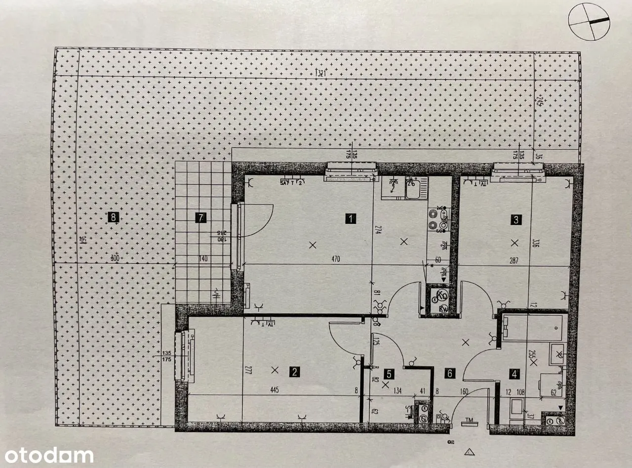 Bezpośrednio 3 pok (55m2) + ogródek | os Moderna