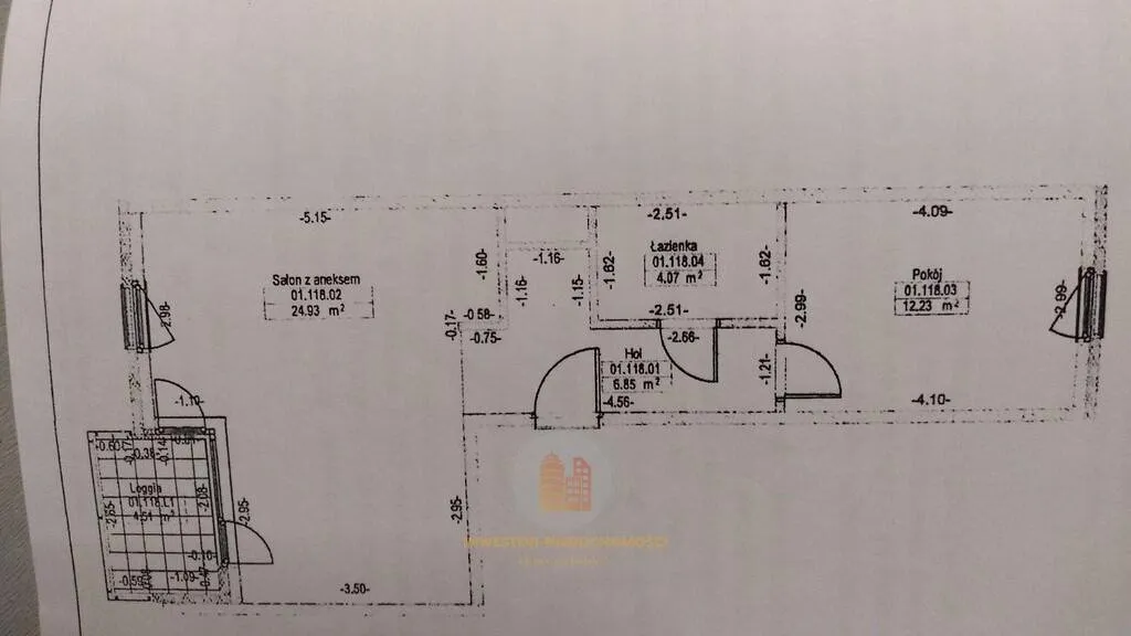 Apartament, 2 pokoje, loggia,2x parking, M.Wilanów 