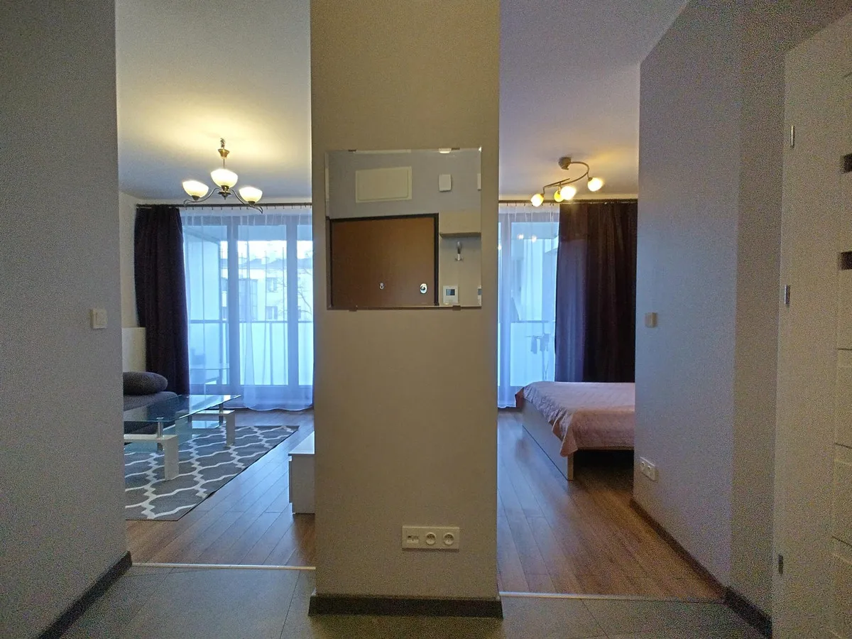 Cichy apartament na Muranowie - oddzielna kuchnia 