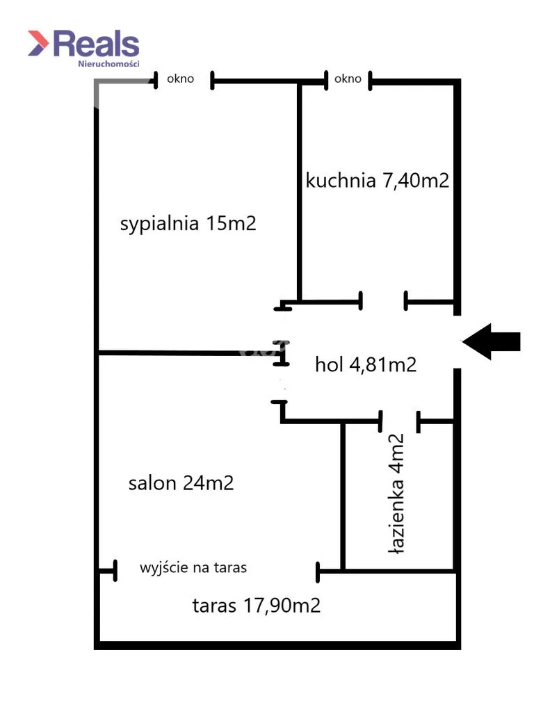 Mieszkanie, ul. Staffa