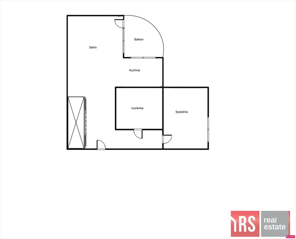 Apartament 52m, Saska Kępa 