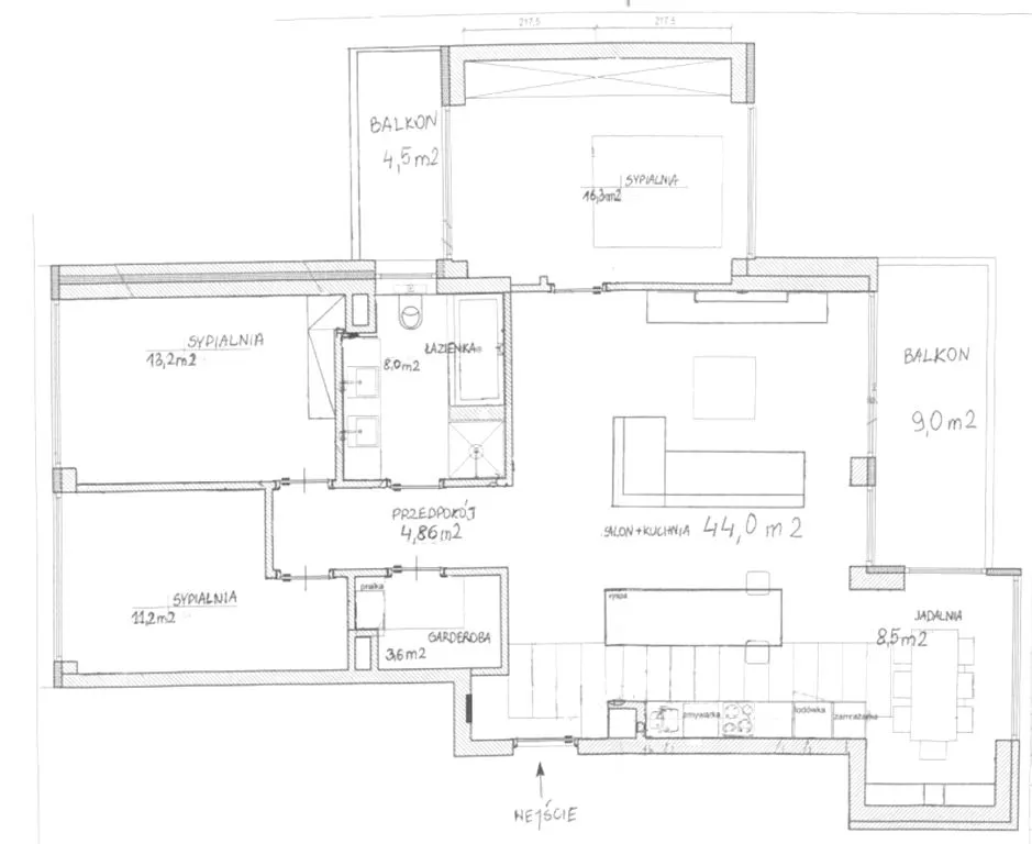 Apartament, ul. Biały Kamień