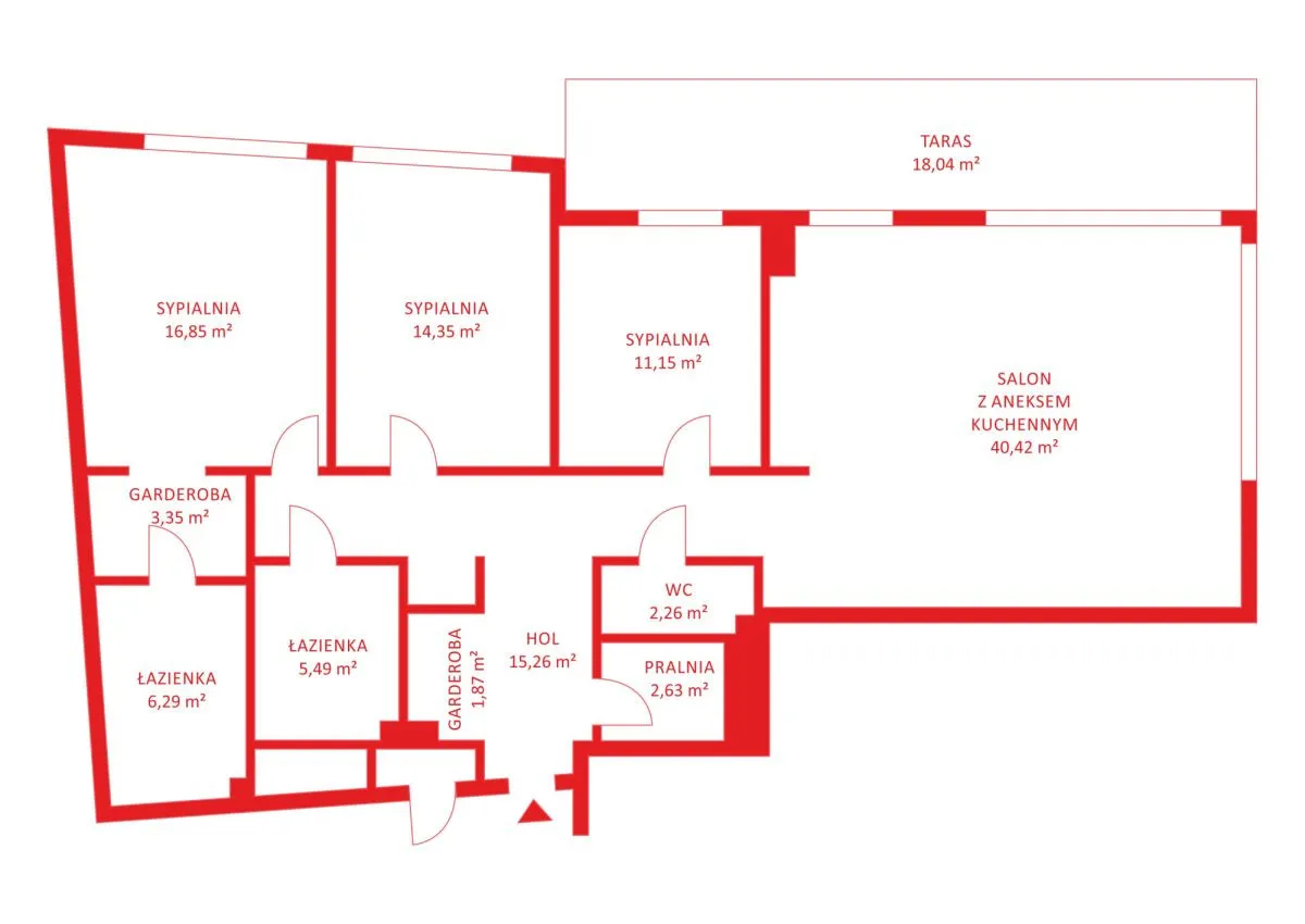 Apartament Dla rodziny,4pok./taras/Mokotów 