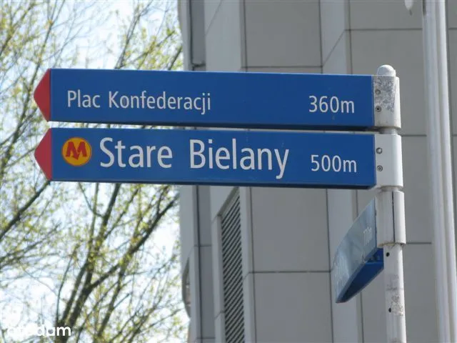 Stare Bielany, kamienica, 2 pokoje z balkonem