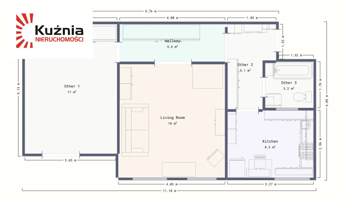 Mieszkanie na sprzedaż, 57 m², 2 pokoje Warszawa Bemowo Boernerowo 