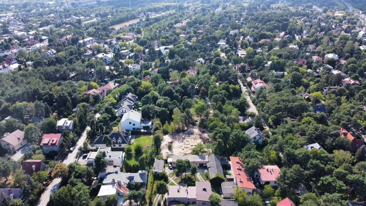 Pół bliźniaka na UNIKATOWEJ, dużej działce, drzewa, CISZA >- WAWER: ul. Halki 