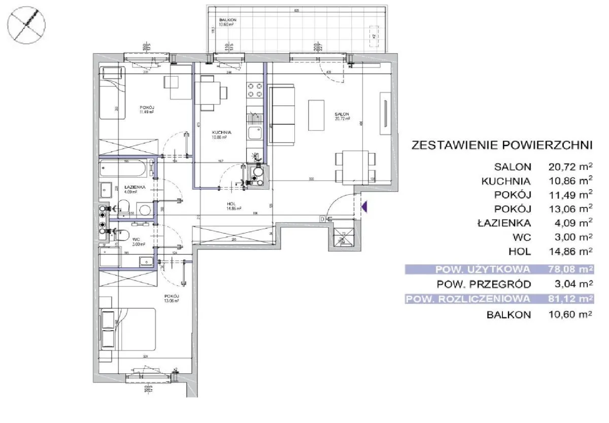 3 lub 4 pokoje zdecyduj sam i kup w systemie 20/80 