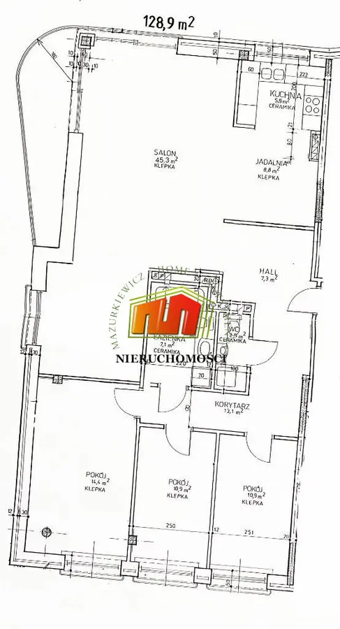 Mieszkanie do wynajęcia, 128 m², 4 pokoje Warszawa Ochota Szczęśliwice 