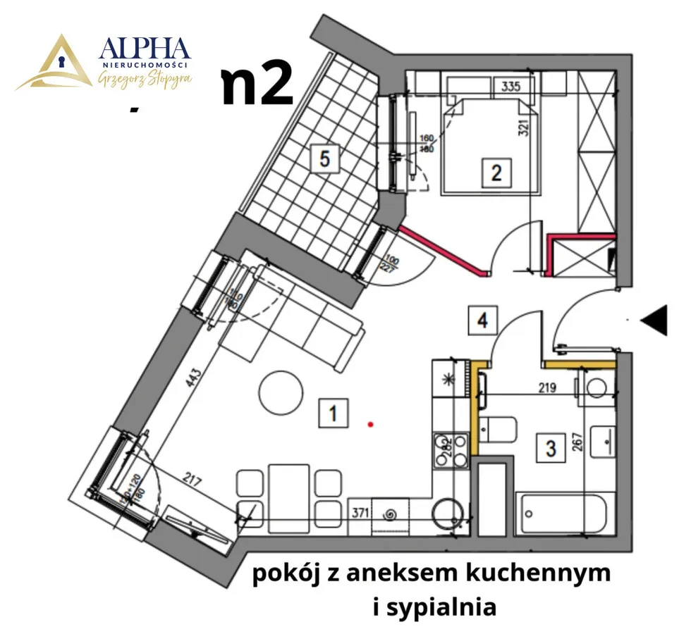 Al. Wilanowska, nowe, 2 pokoje - klucze na już 