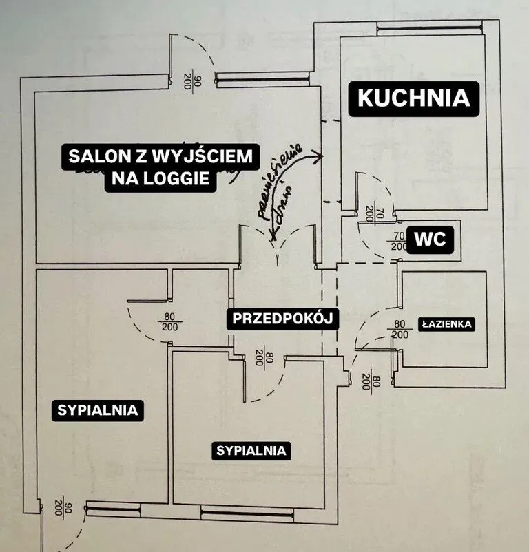 3 pokojowe mieszkanie Wawer obok lasu 