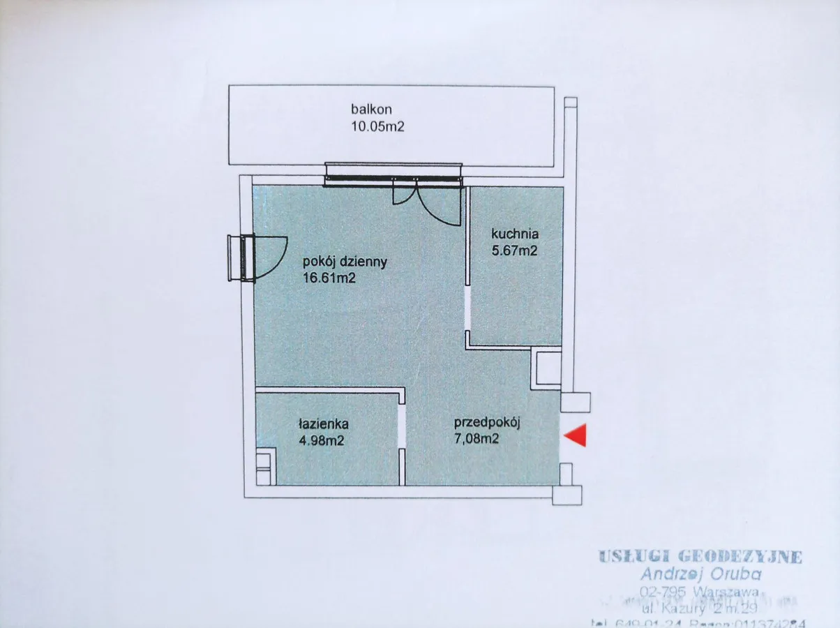 Przestronna kawalerka obok SWPS + balkon 10 m2 I 15 min. od Centrum 