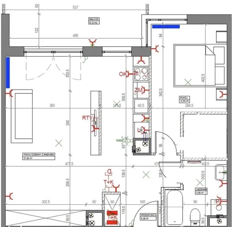 Sprzedam mieszkanie dwupokojowe: Warszawa Wilanów Błonia Wilanowskie , 55 m2, 1369000 PLN, 2 pokoje - Domiporta.pl