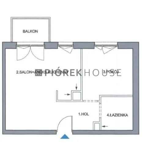 Mieszkanie na sprzedaż 2 pokoje 40m2