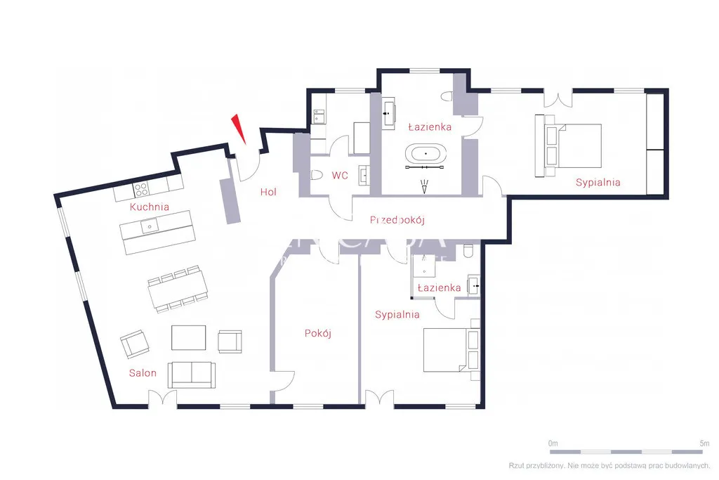 Przestronny apartament w Kamienicy z 1912, Okólnik 