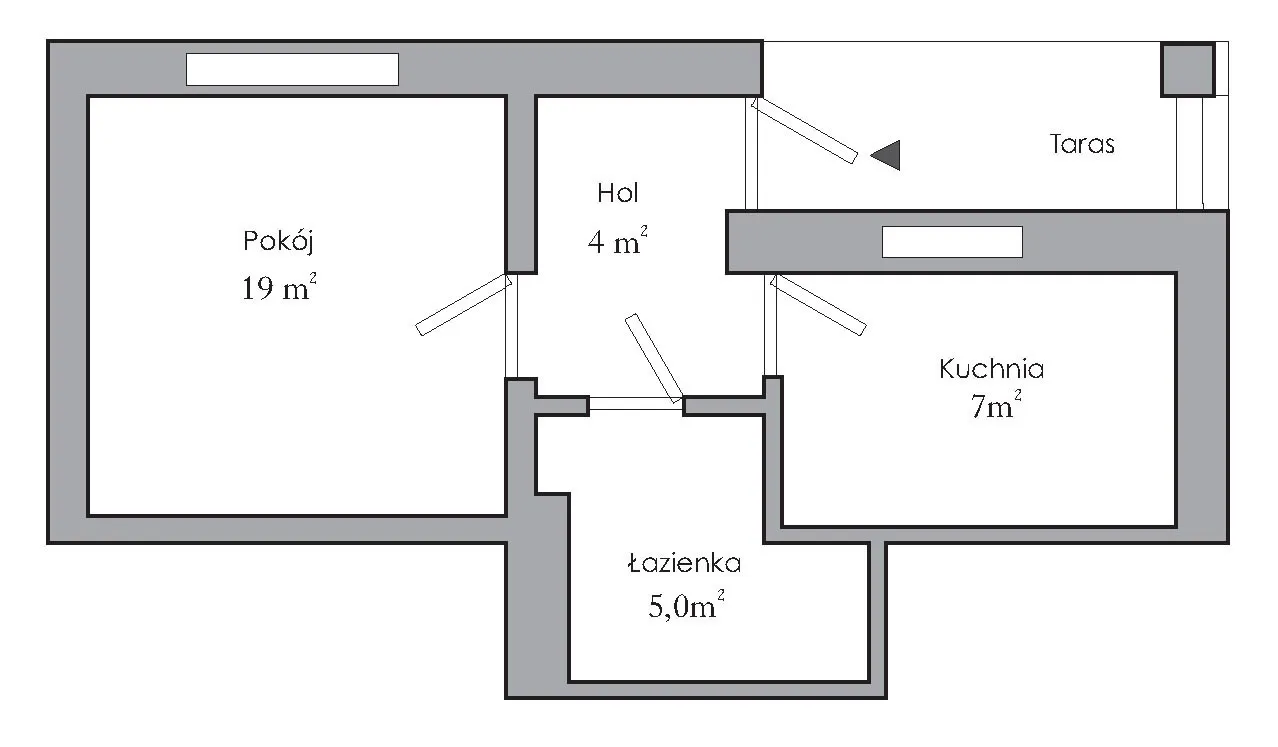 Apartament z tarasem i ogródkiem 