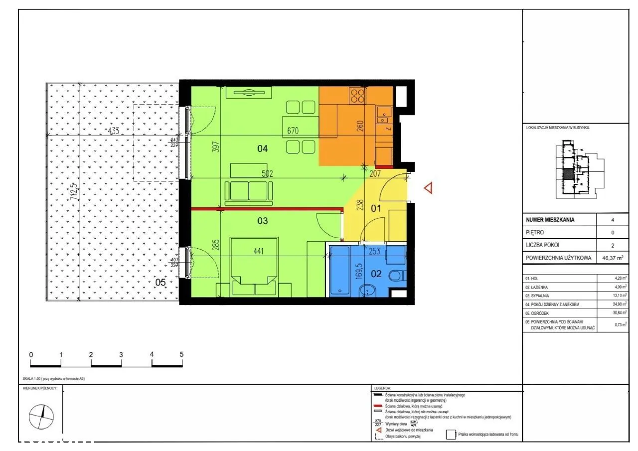 Nowe 2 pk 46m2+ogródek 30m2 SKMGocławek 0%Prowizji