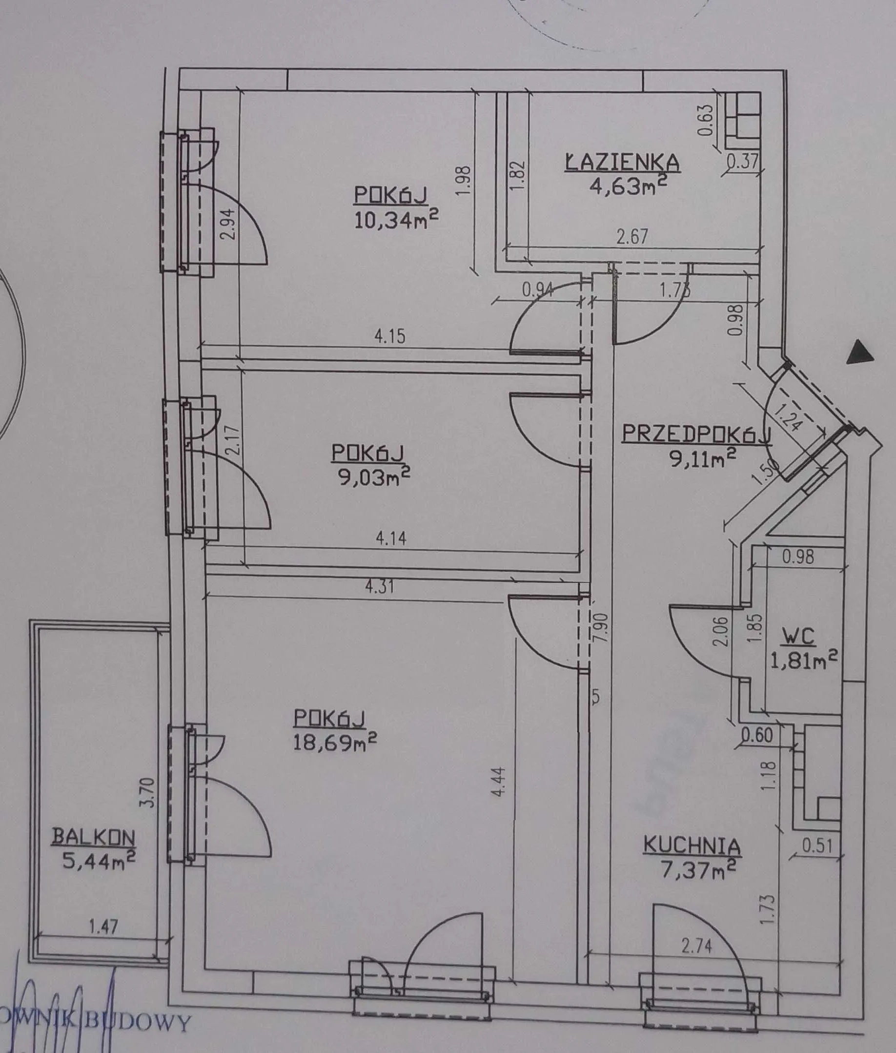 Warszawa Włochy, ul. Rakowiecka Mieszkanie - 3 pokoje - 60 m2 - 4 piętro