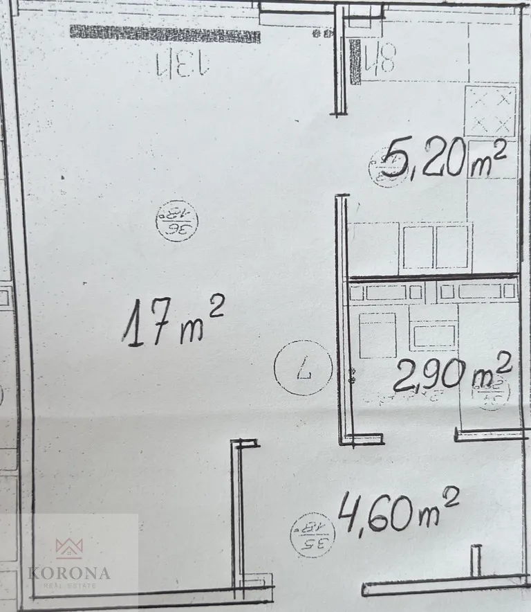 Rozkładowe 29,7 mkw Czerniakowska 