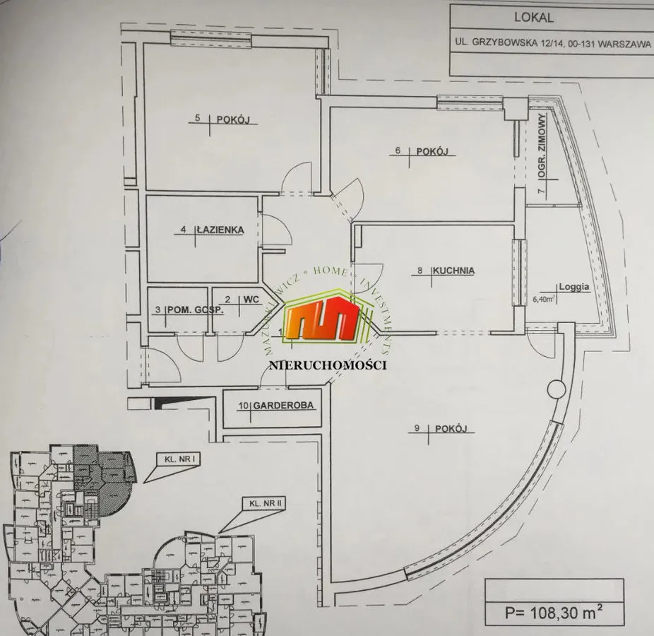 Mieszkanie do wynajęcia, 108 m², 3 pokoje Warszawa Śródmieście 