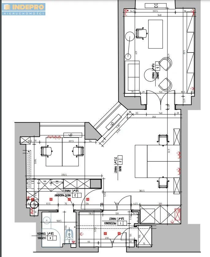 Mieszkanie do wynajęcia, 55 m², 2 pokoje Warszawa Śródmieście Powiśle 