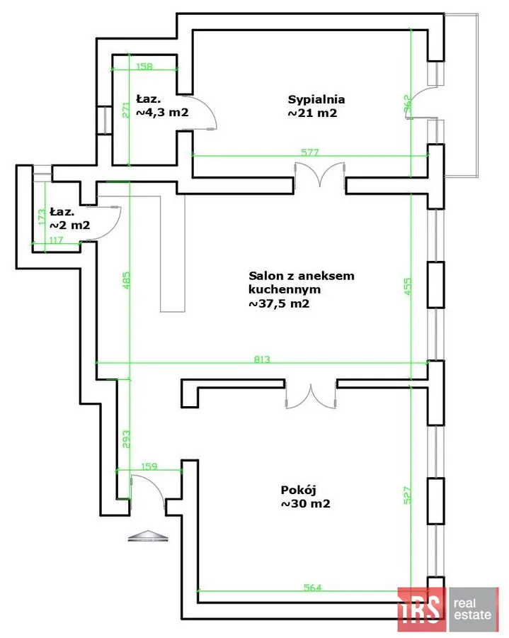 Apartament w kamienicy przy Brackiej 