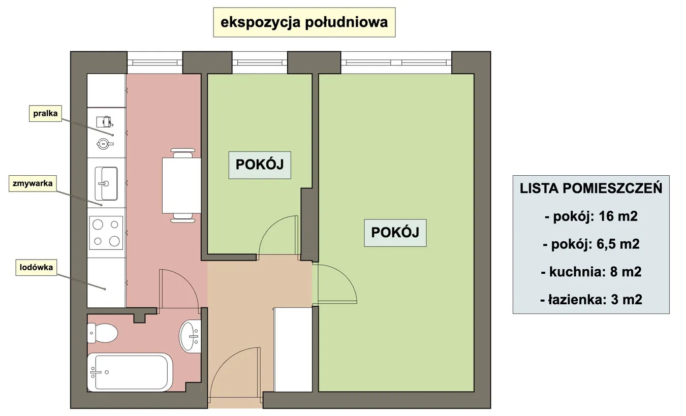 Zamieszkaj lub zainwestuj na Muranowie! 2 osobne pokoje, nowa kuchnia, WOLA 