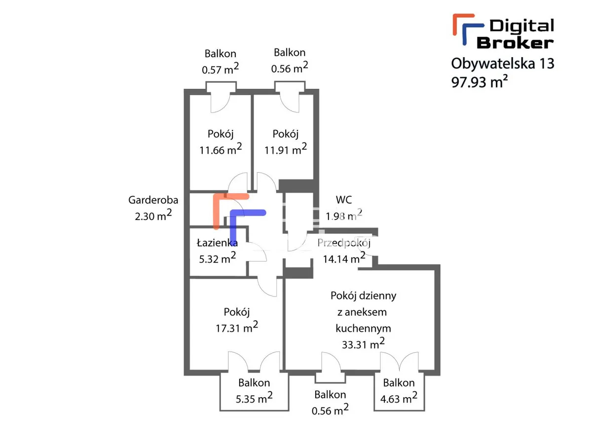 ⭐Zielona Italia⭐4 pokoje⭐wysoki standard⭐5x balkon 