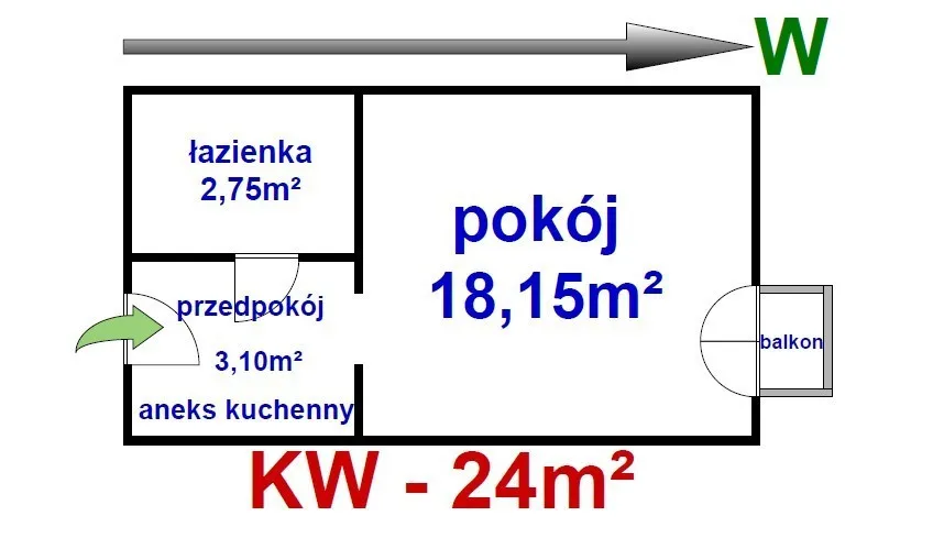 ustawna/funkcjonalna/kawalerka/wrzeciono/metro 